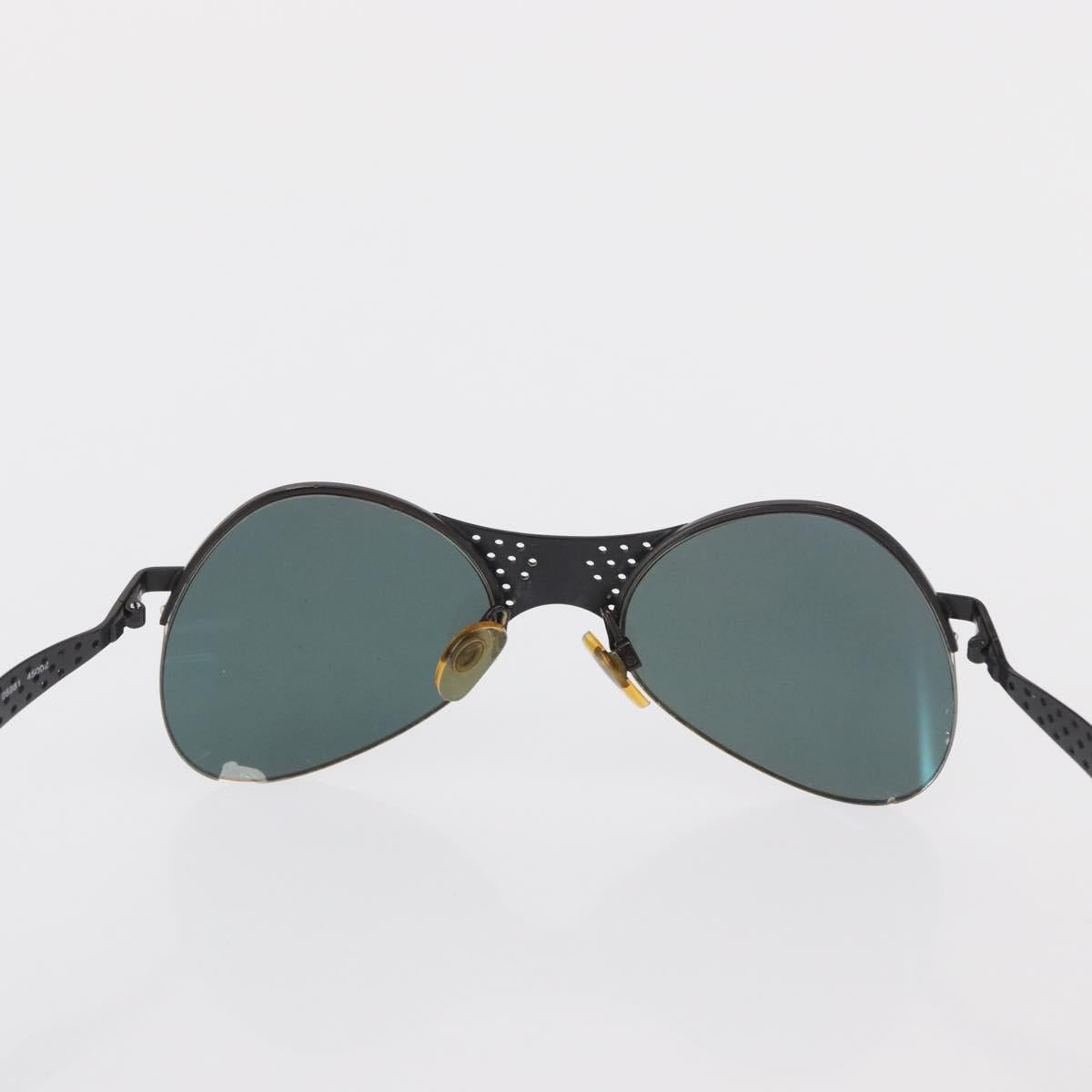 CHANEL Sunglasses plastic 2 Set Black Beige CC Auth bs32905