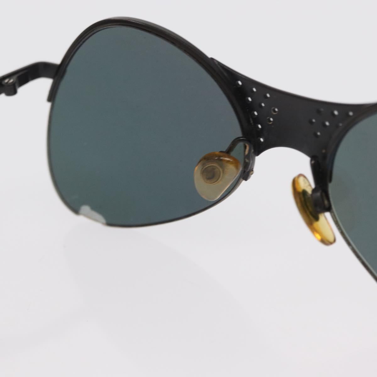 CHANEL Sunglasses plastic 2 Set Black Beige CC Auth bs32905