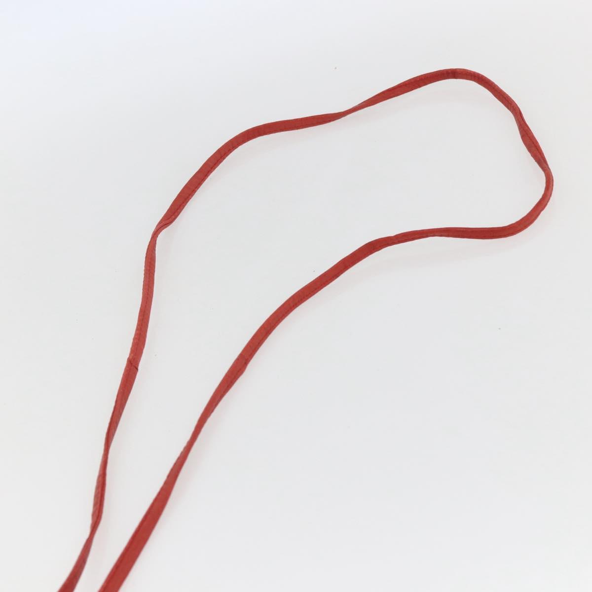 BOTTEGA VENETA INTRECCIATO Pouch Leather Red Auth bs32909