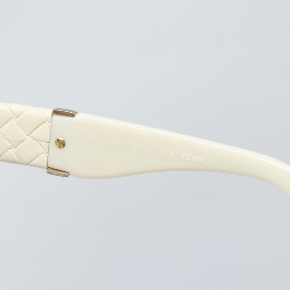 FENDI Sunglasses plastic Brown Auth bs32913