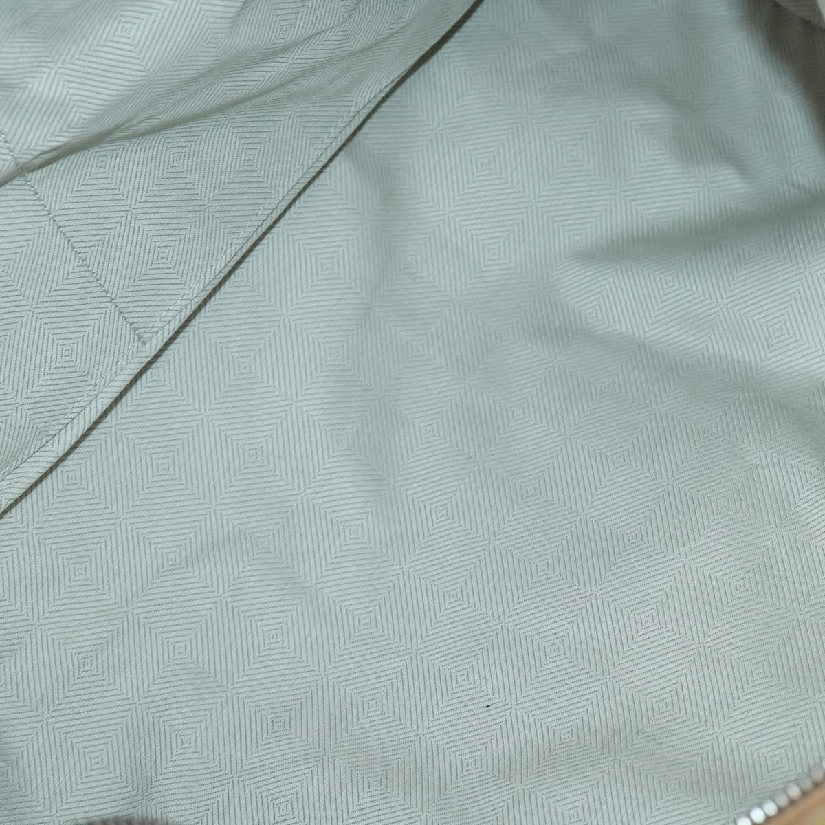 LOUIS VUITTON Boston Bag Suede Beige LV Auth bs32919