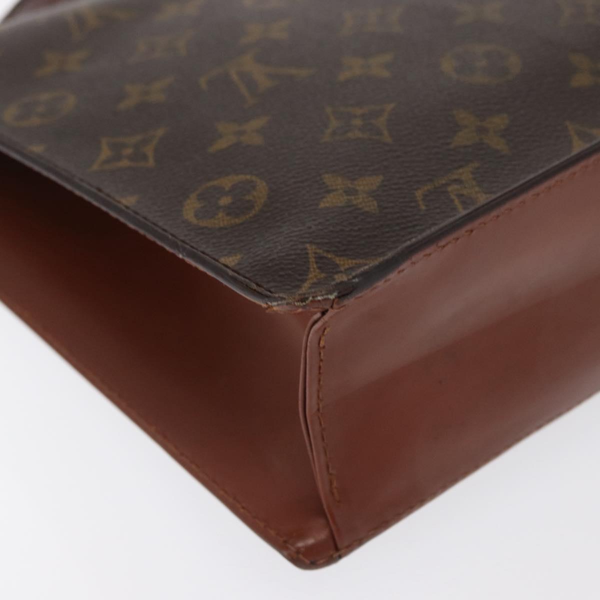 LOUIS VUITTON Monogram Monceau Hand Bag 2way M51185 LV Auth bs32927
