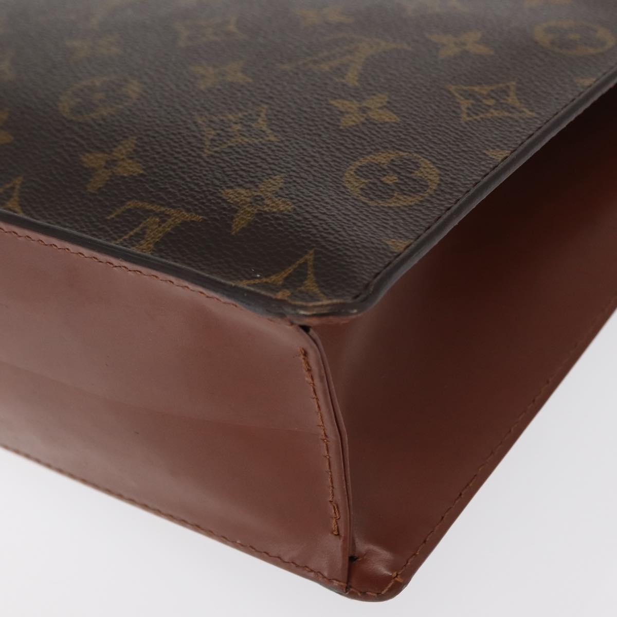 LOUIS VUITTON Monogram Monceau Hand Bag 2way M51185 LV Auth bs32927