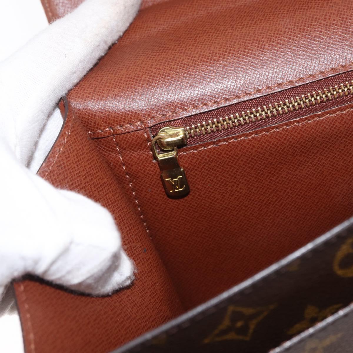 LOUIS VUITTON Monogram Monceau Hand Bag 2way M51185 LV Auth bs32927