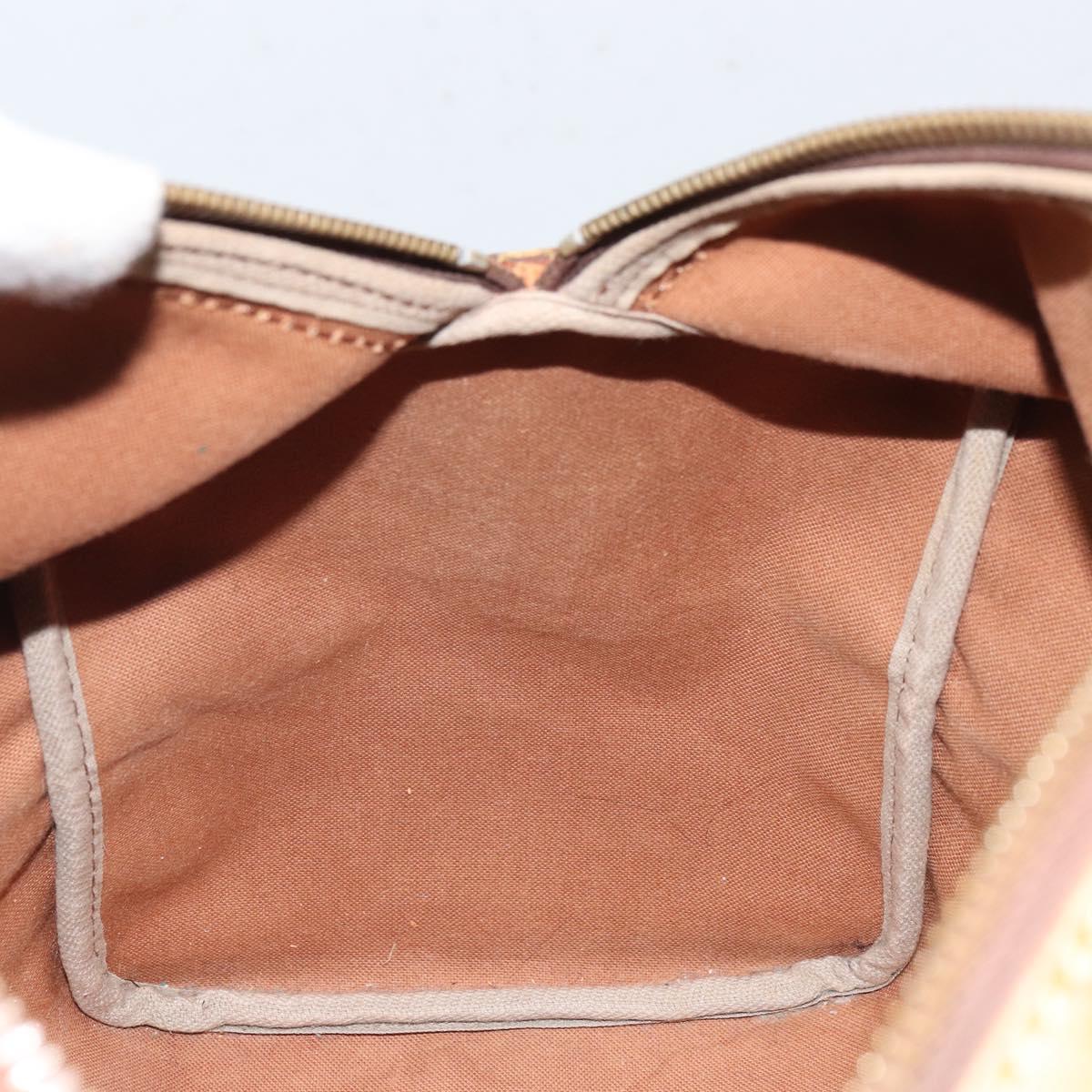 LOUIS VUITTON Monogram Sac Souple 35 Boston Bag M41626 LV Auth bs32932