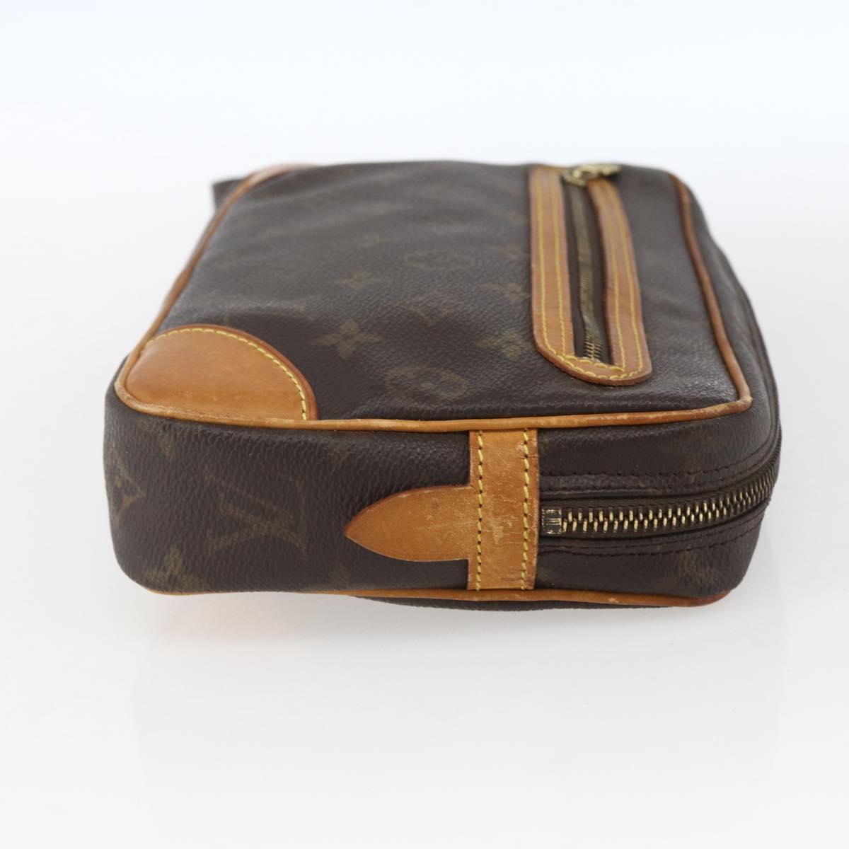 LOUIS VUITTON Monogram Marly Dragonne GM Clutch Bag M51825 LV Auth bs32933