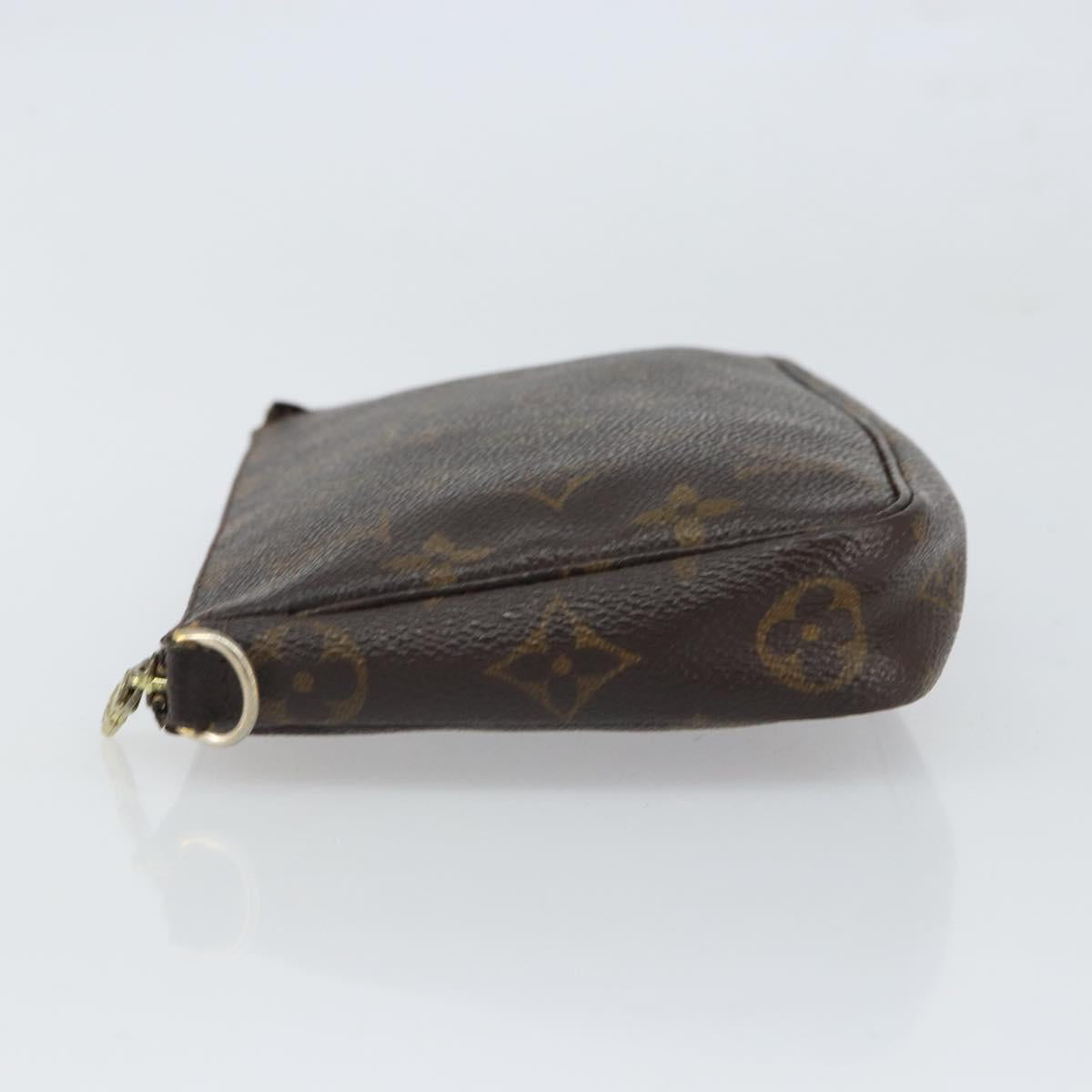 LOUIS VUITTON Monogram Pochette Accessoires Pouch M51980 LV Auth bs32934