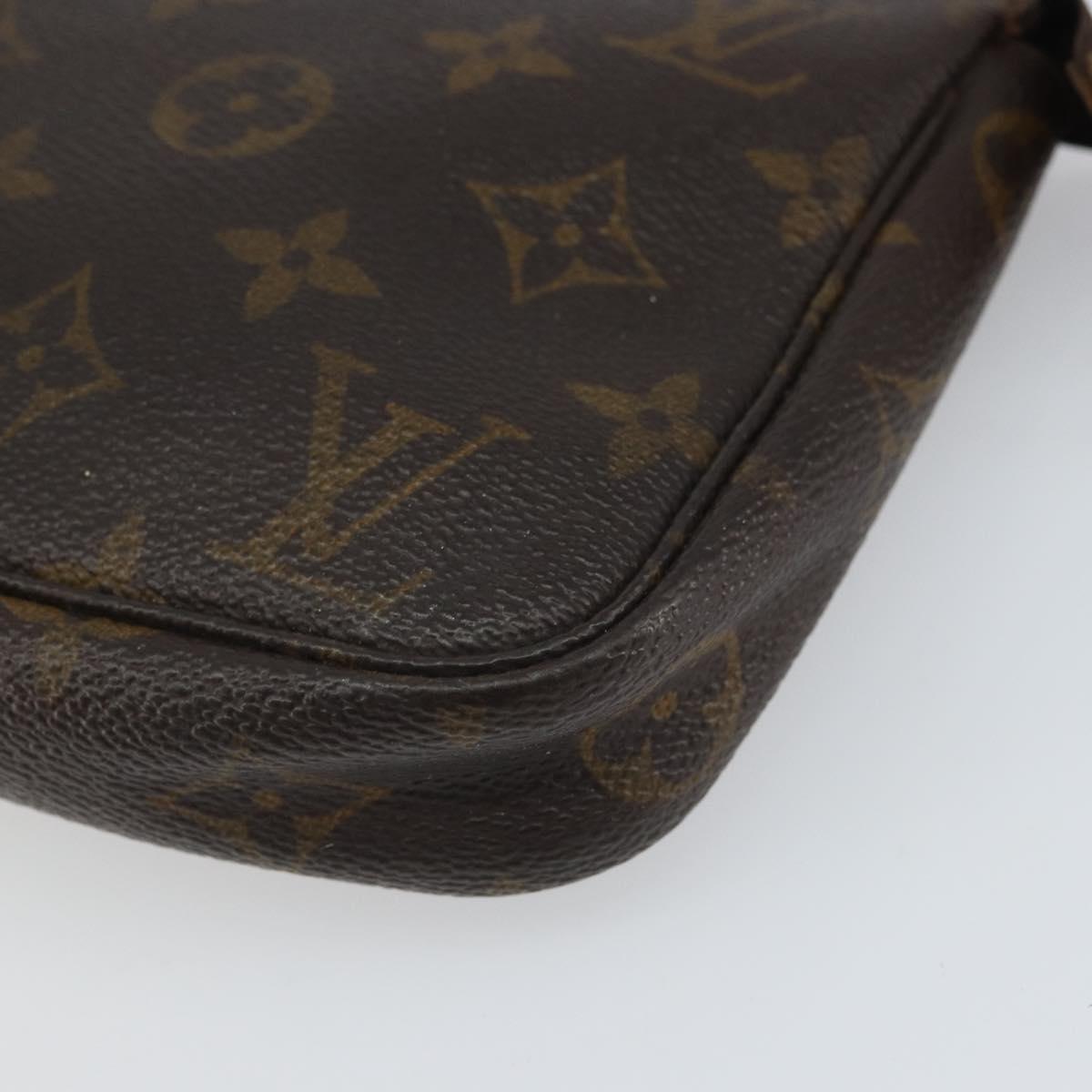 LOUIS VUITTON Monogram Pochette Accessoires Pouch M51980 LV Auth bs32934