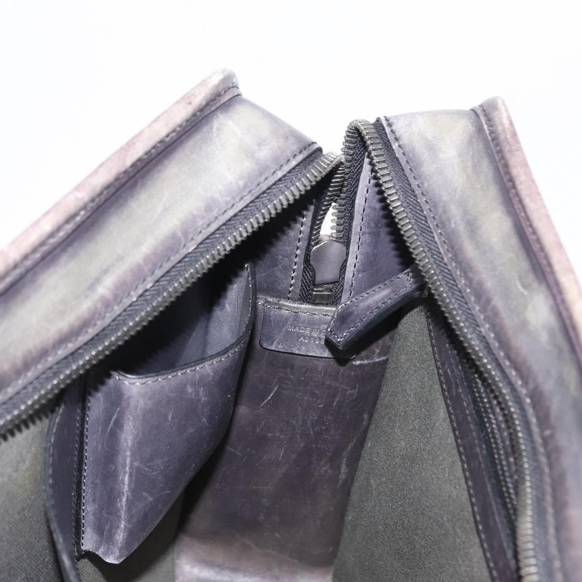 Berluti Hand Bag Leather Navy Auth bs32949