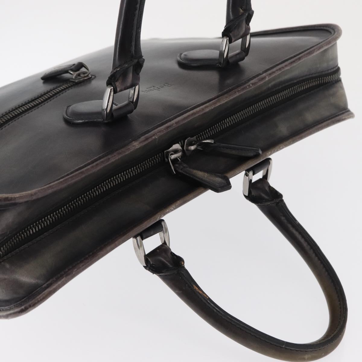 Berluti Hand Bag Leather Navy Auth bs32949
