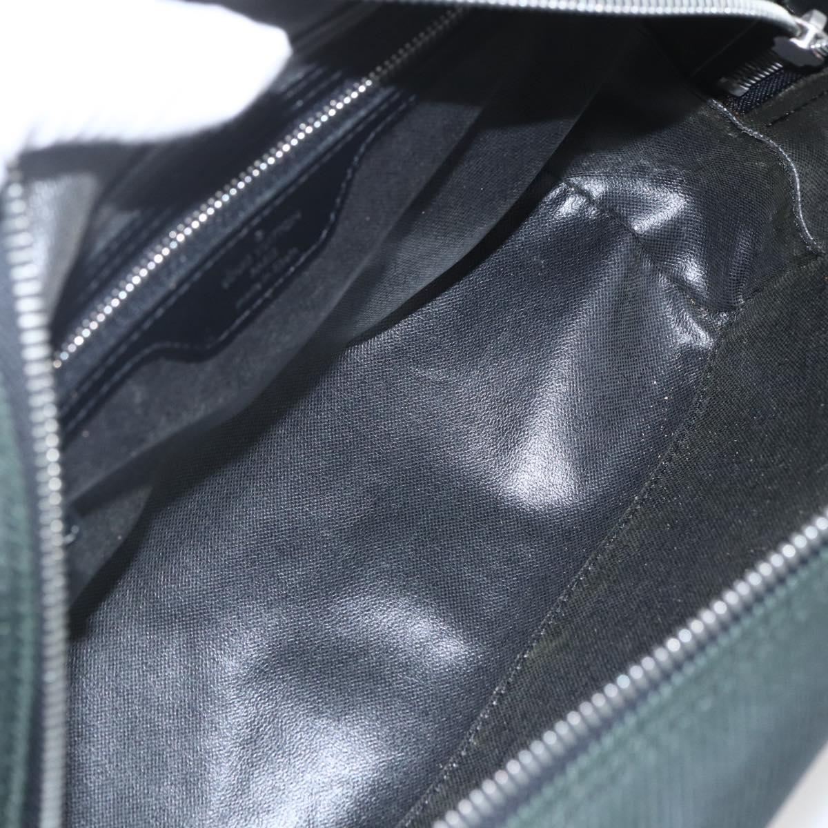 LOUIS VUITTON Taiga Parana Clutch Bag Epicea M30754 LV Auth bs32967