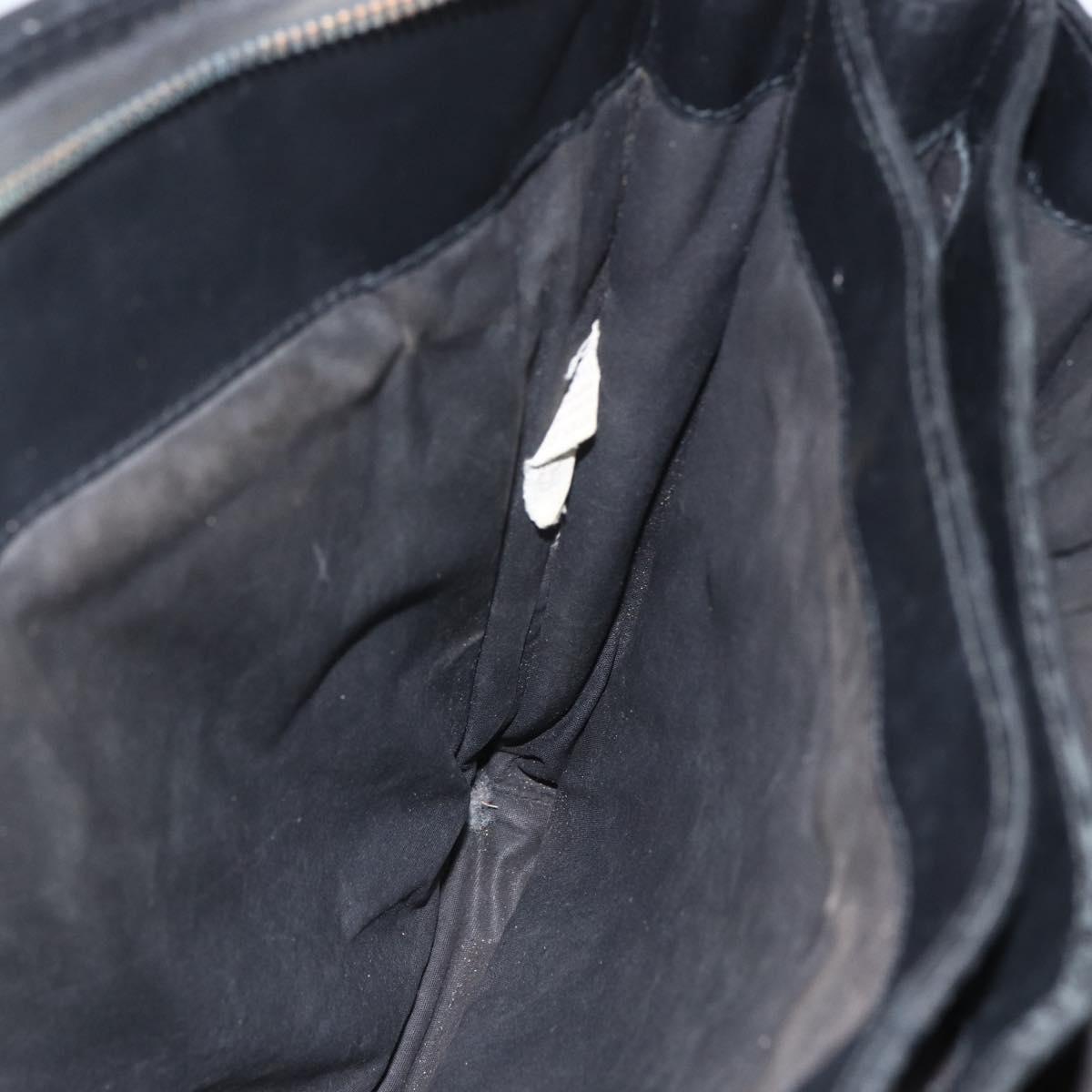 BOTTEGA VENETA INTRECCIATO Hand Bag Leather Black 194669 Auth bs32970