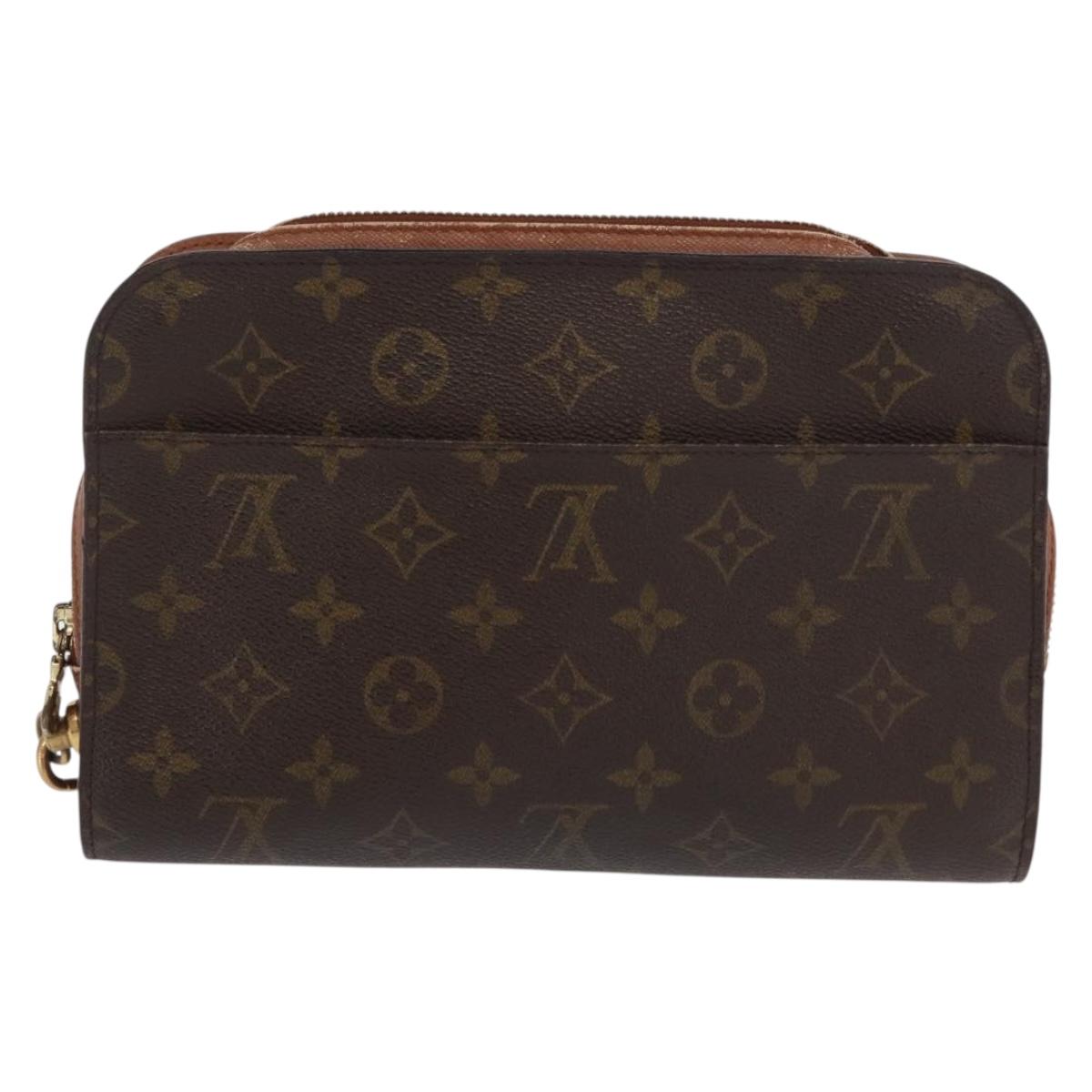 LOUIS VUITTON Monogram Orsay Clutch Bag M51790 LV Auth bs32991