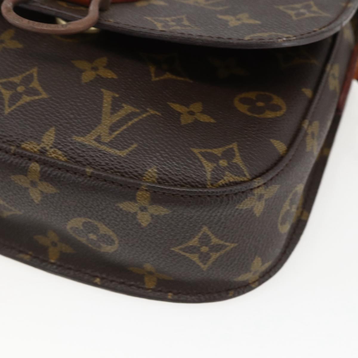 LOUIS VUITTON Monogram Saint Cloud MM Shoulder Bag M51243 LV Auth bs32995