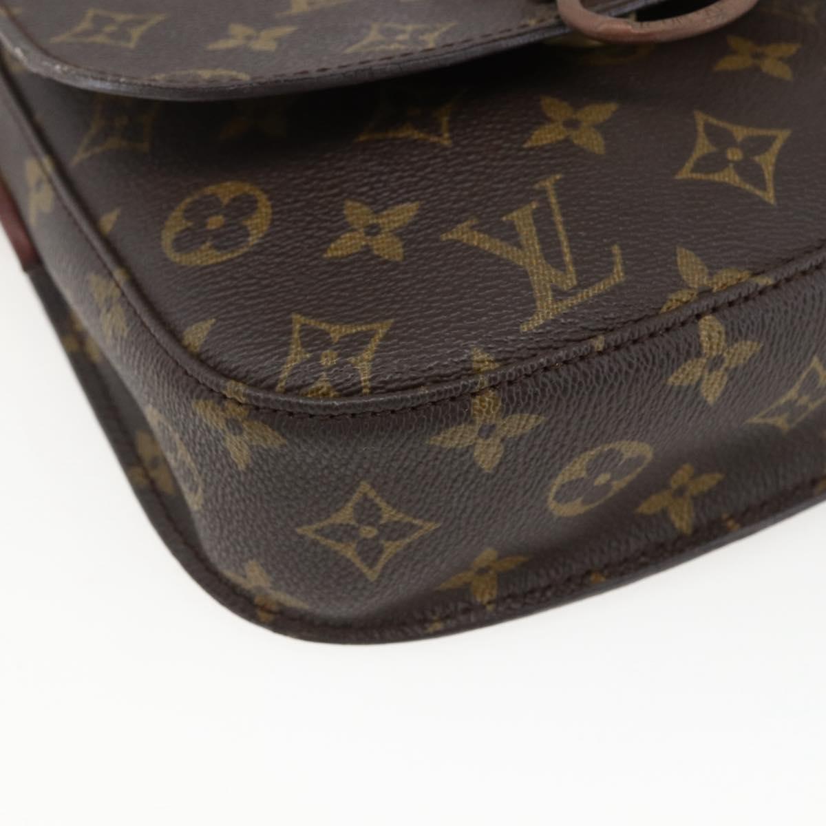 LOUIS VUITTON Monogram Saint Cloud MM Shoulder Bag M51243 LV Auth bs32995