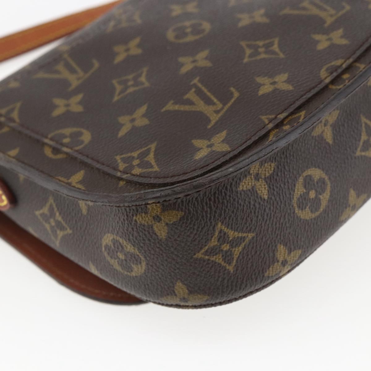 LOUIS VUITTON Monogram Saint Cloud MM Shoulder Bag M51243 LV Auth bs32995