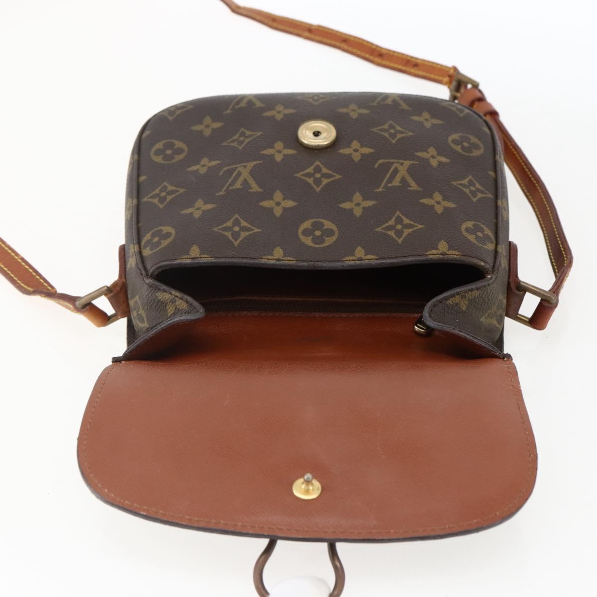 LOUIS VUITTON Monogram Saint Cloud MM Shoulder Bag M51243 LV Auth bs32995