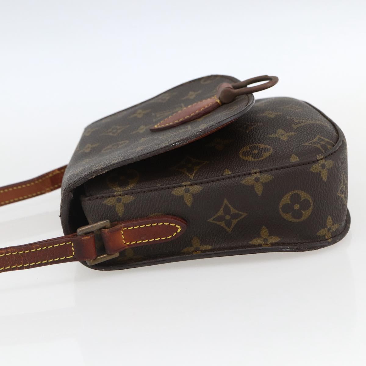 LOUIS VUITTON Monogram Saint Cloud MM Shoulder Bag M51243 LV Auth bs32995