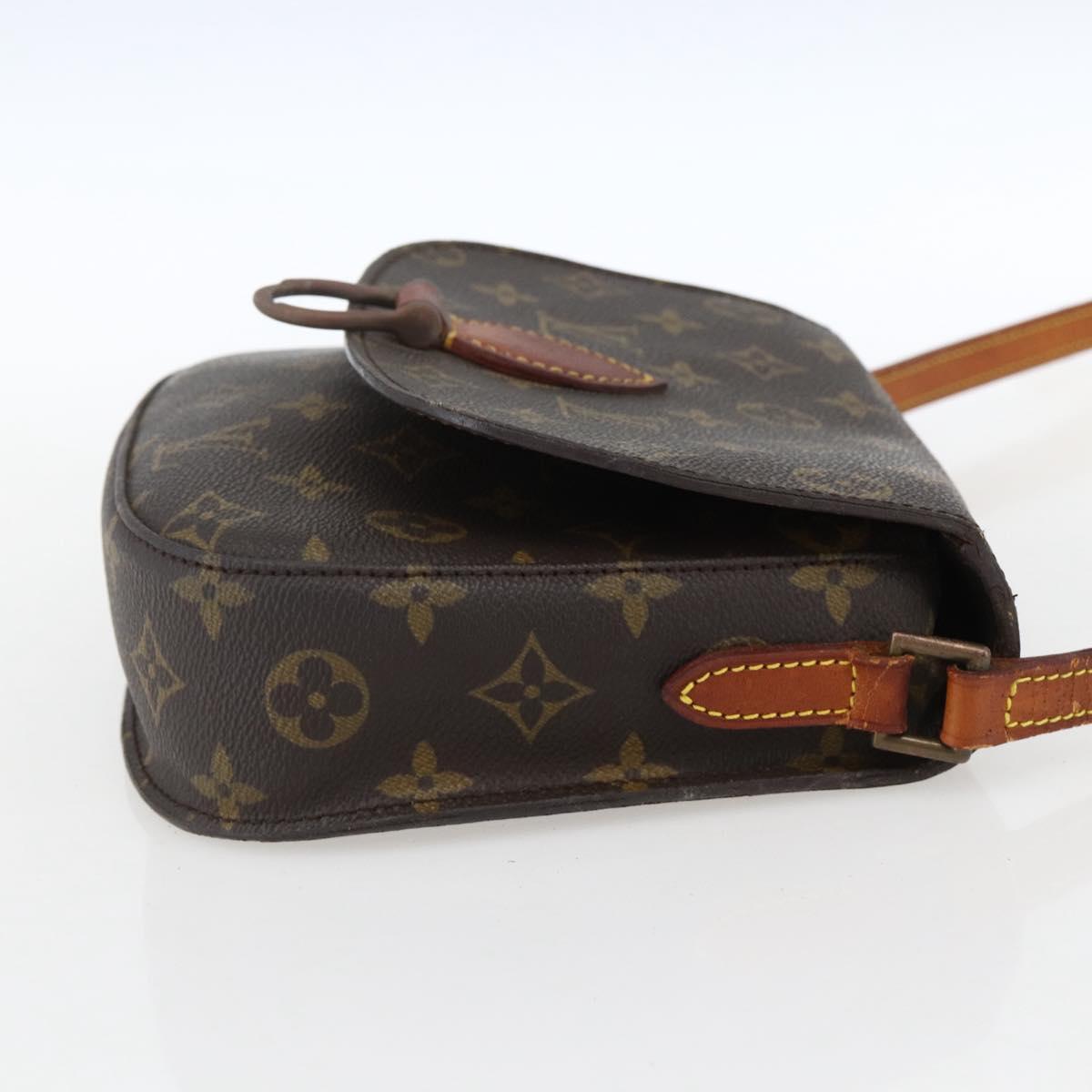 LOUIS VUITTON Monogram Saint Cloud MM Shoulder Bag M51243 LV Auth bs32995