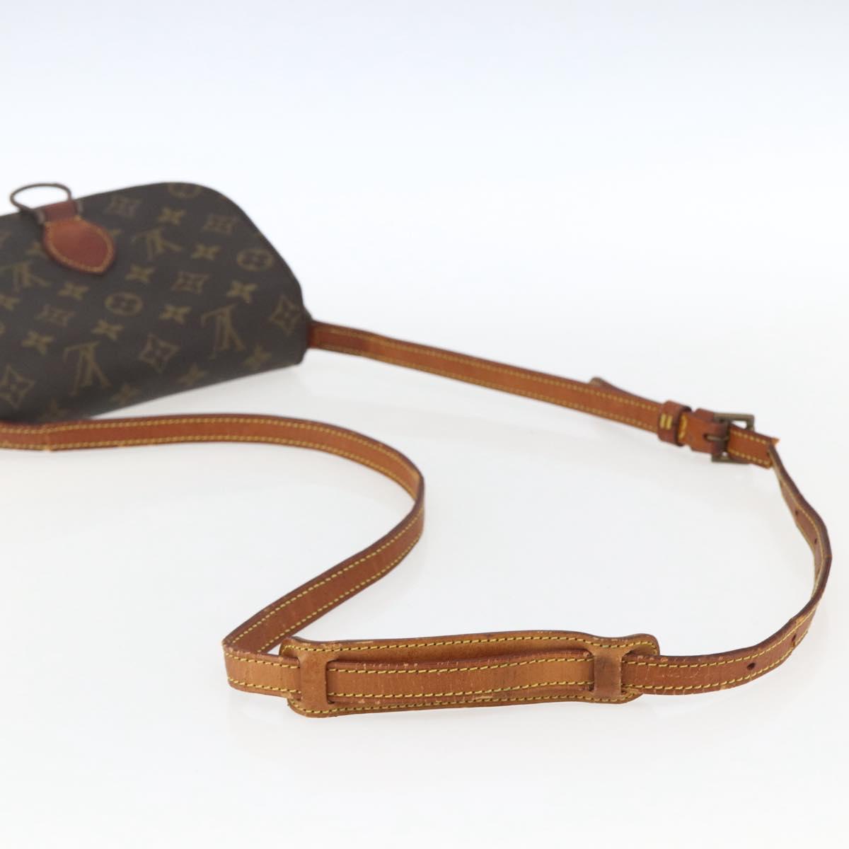 LOUIS VUITTON Monogram Saint Cloud MM Shoulder Bag M51243 LV Auth bs32995