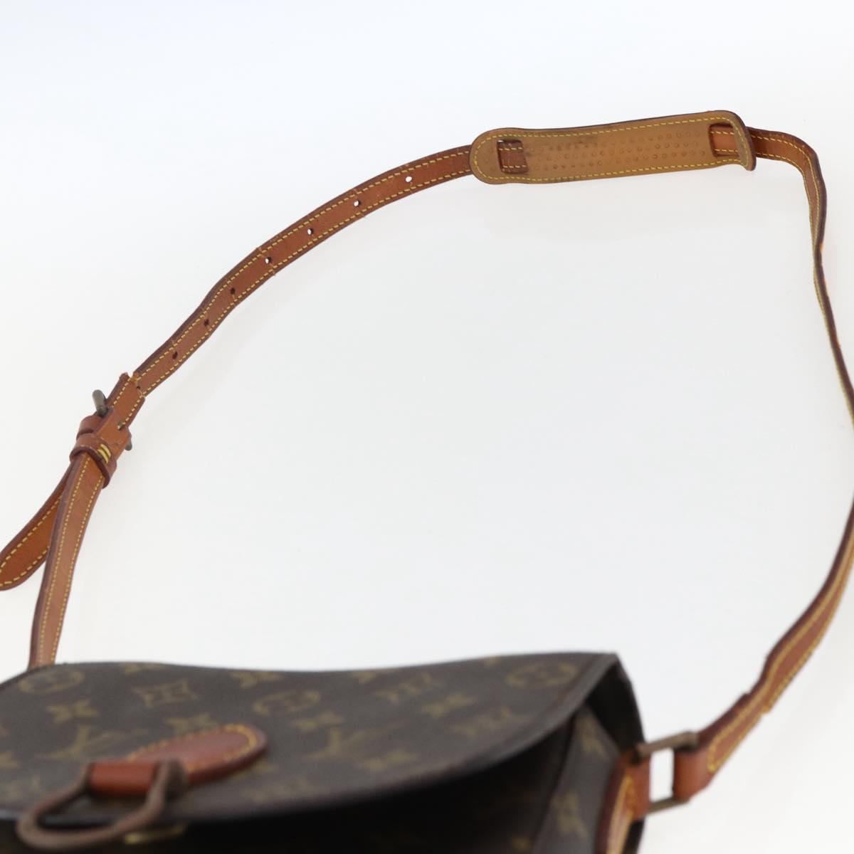 LOUIS VUITTON Monogram Saint Cloud MM Shoulder Bag M51243 LV Auth bs32995