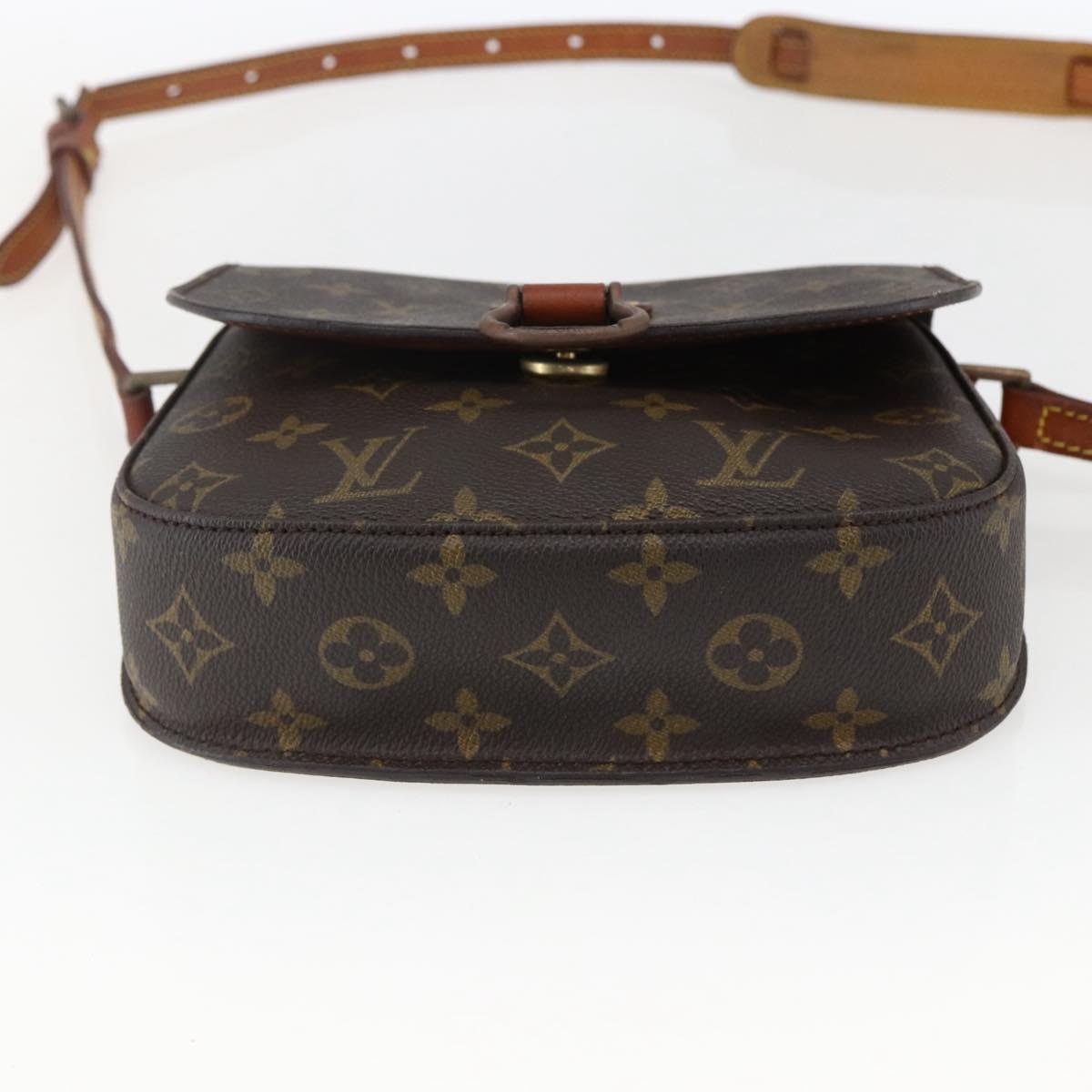 LOUIS VUITTON Monogram Saint Cloud MM Shoulder Bag M51243 LV Auth bs32995