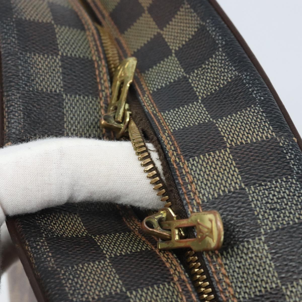 LOUIS VUITTON Damier Ebene Olaf GM Shoulder Bag N41440 LV Auth bs32996