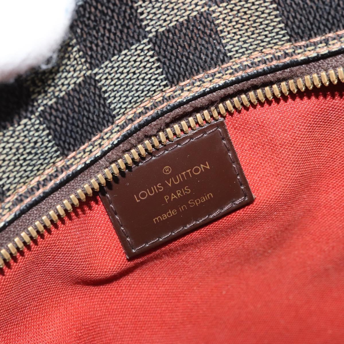 LOUIS VUITTON Damier Ebene Olaf GM Shoulder Bag N41440 LV Auth bs32996