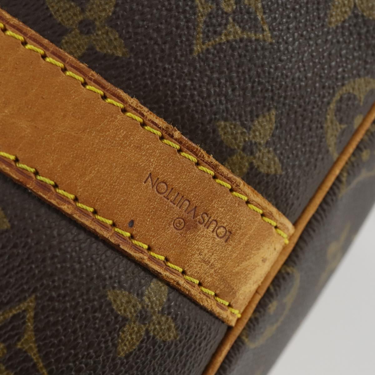 LOUIS VUITTON Monogram Keepall Bandouliere 55 Boston Bag M41414 LV Auth bs33008