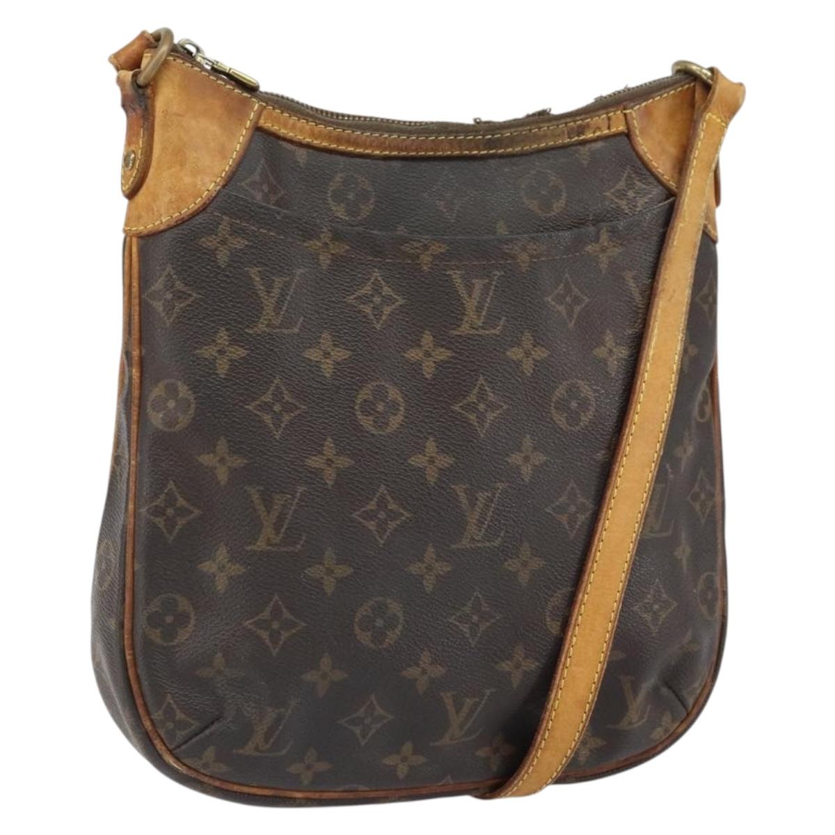 LOUIS VUITTON Monogram Odeon PM Shoulder Bag M56390 LV Auth bs33011