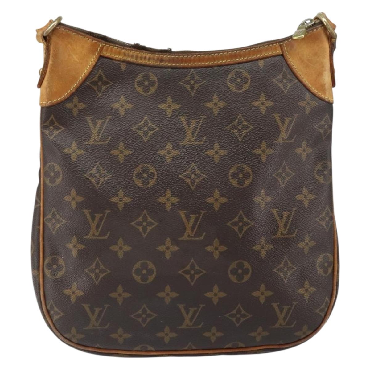LOUIS VUITTON Monogram Odeon PM Shoulder Bag M56390 LV Auth bs33011