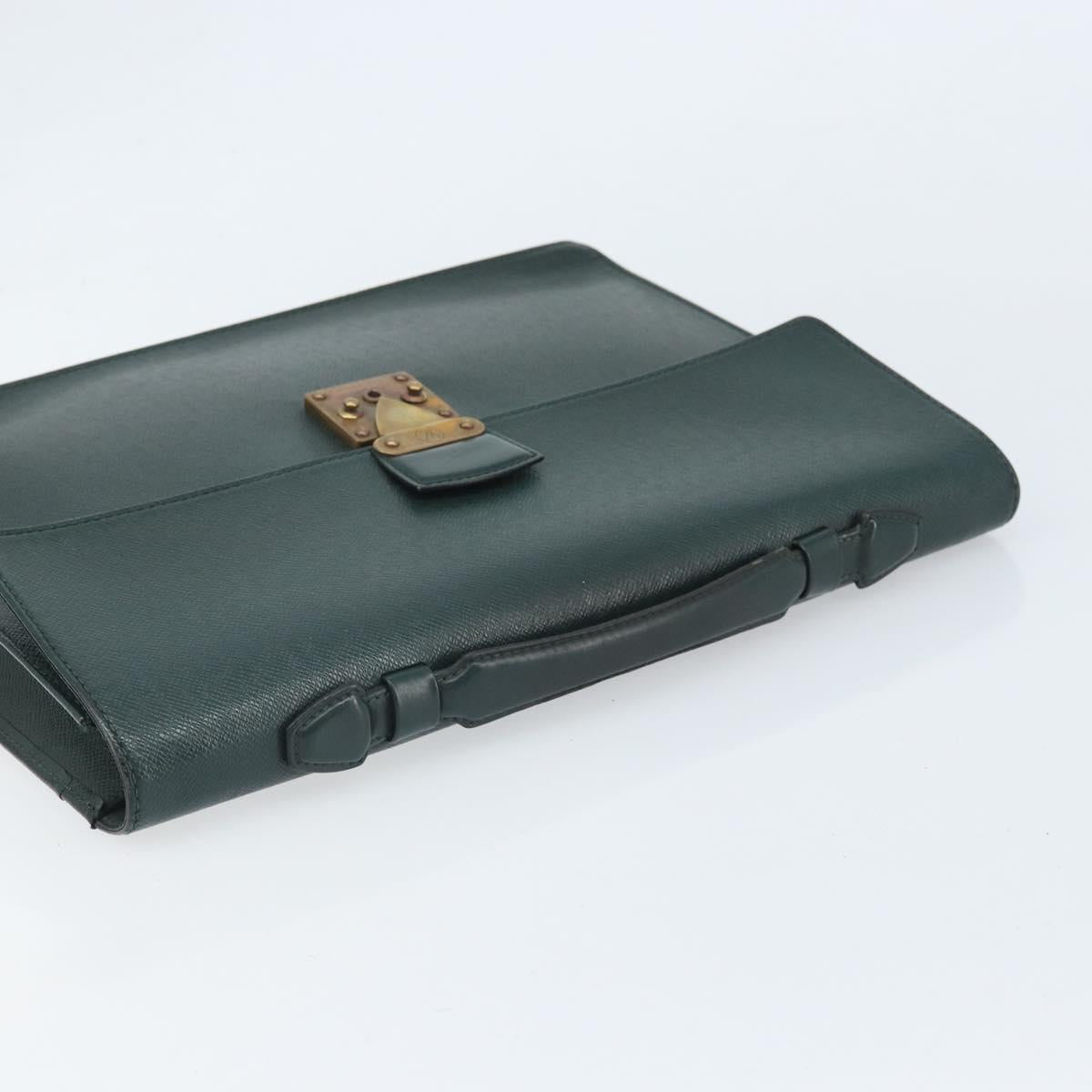 LOUIS VUITTON Taiga Serviette Kourad Business Bag Epicea T16786 LV Auth bs33013