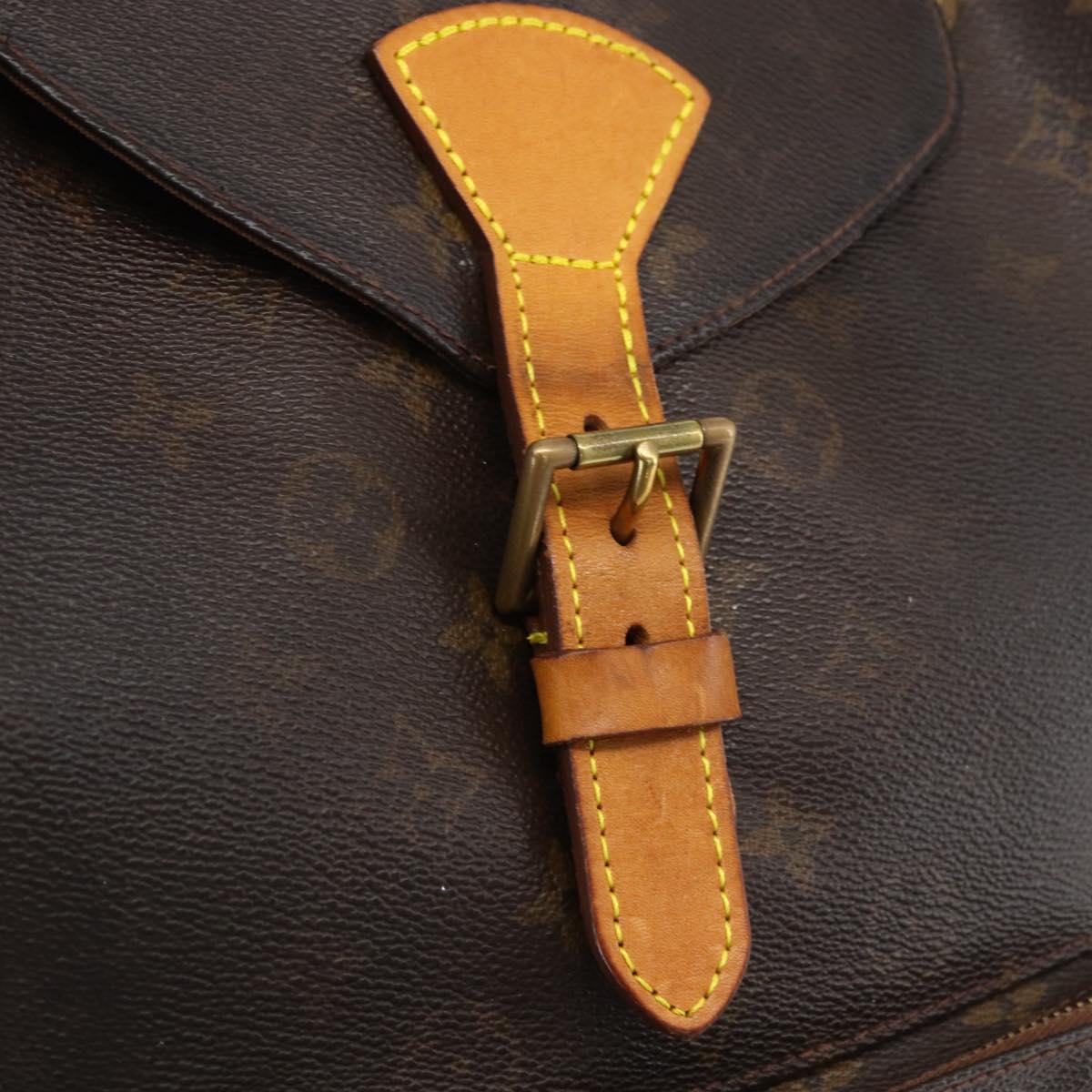 LOUIS VUITTON Monogram Montsouris GM Backpack M51135 LV Auth bs33015