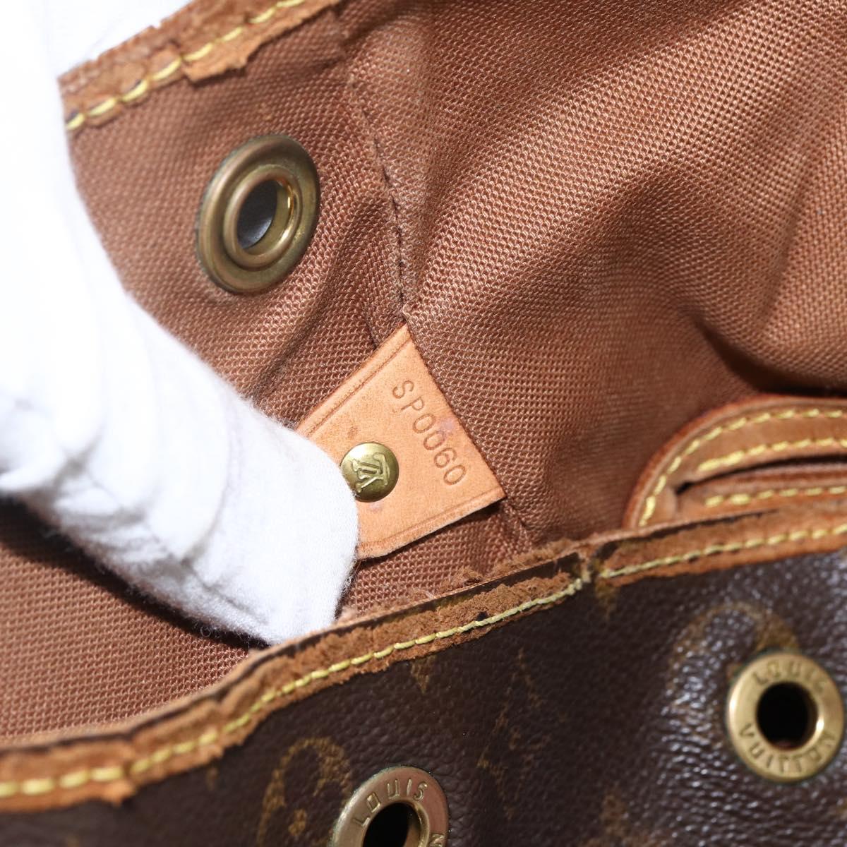 LOUIS VUITTON Monogram Montsouris GM Backpack M51135 LV Auth bs33015
