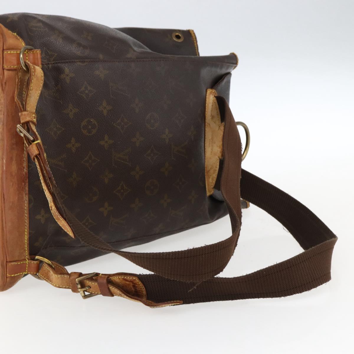 LOUIS VUITTON Monogram Montsouris GM Backpack M51135 LV Auth bs33015