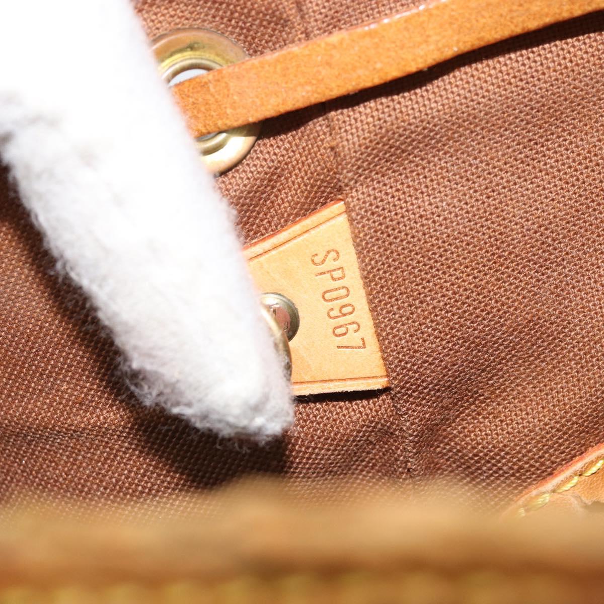 LOUIS VUITTON Monogram Montsouris MM Backpack M51136 LV Auth bs33016