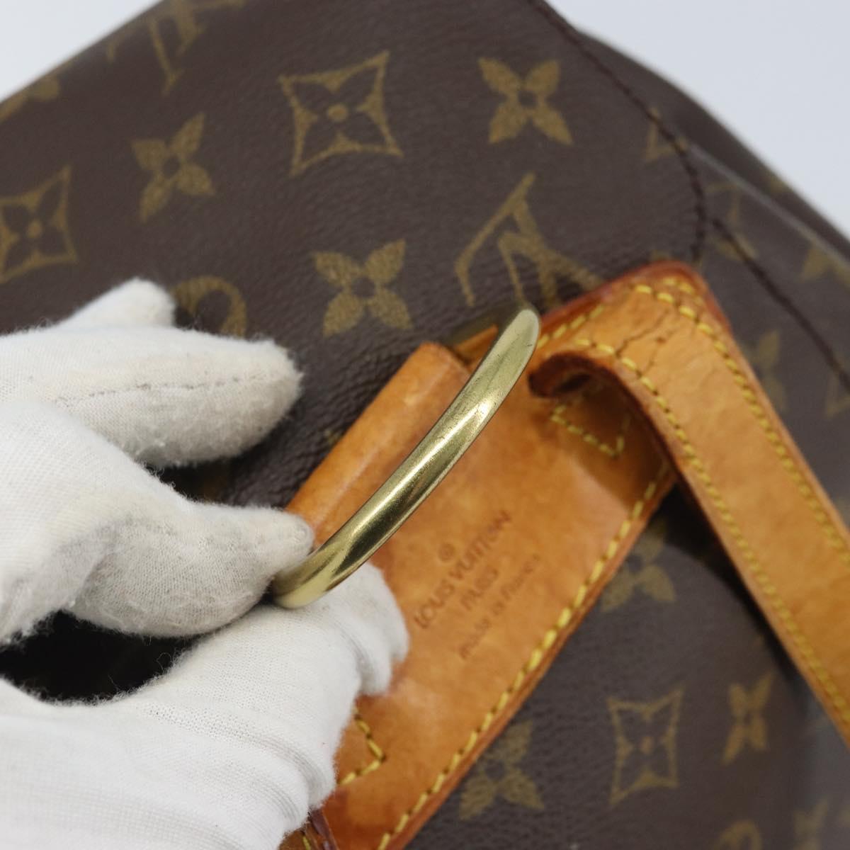 LOUIS VUITTON Monogram Montsouris MM Backpack M51136 LV Auth bs33016