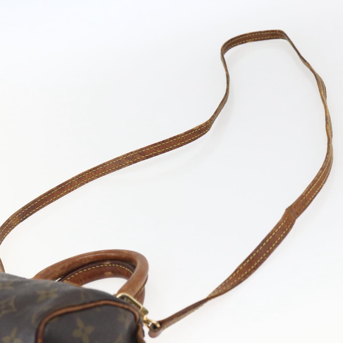 LOUIS VUITTON Monogram Mini Speedy Hand Bag M41534 LV Auth bs33018