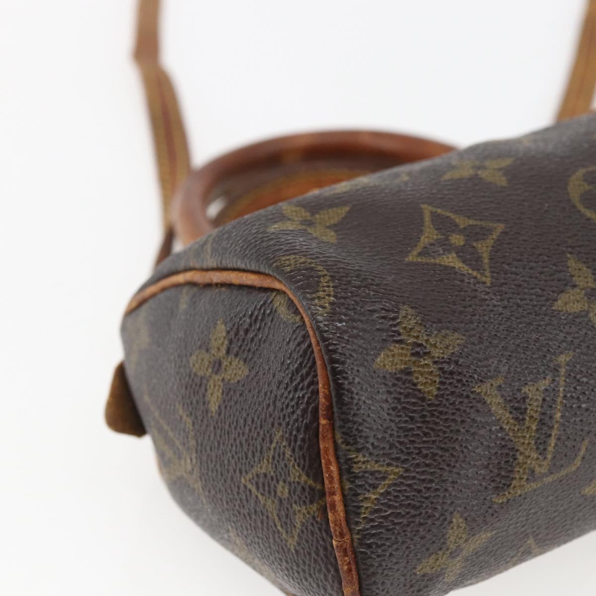 LOUIS VUITTON Monogram Mini Speedy Hand Bag M41534 LV Auth bs33018