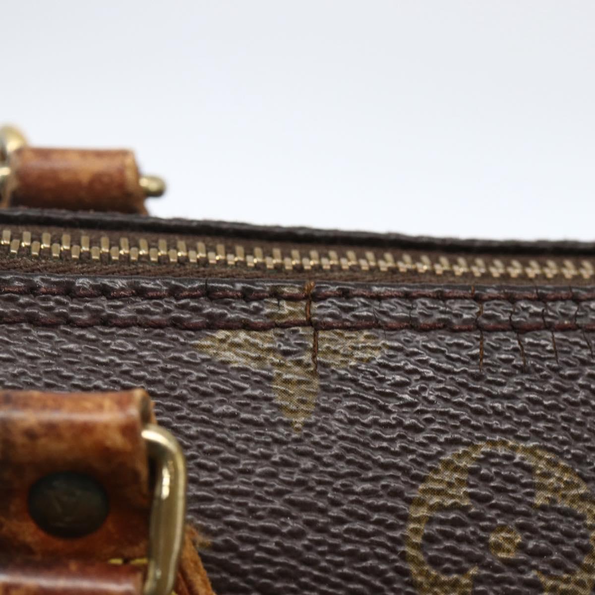 LOUIS VUITTON Monogram Mini Speedy Hand Bag M41534 LV Auth bs33018