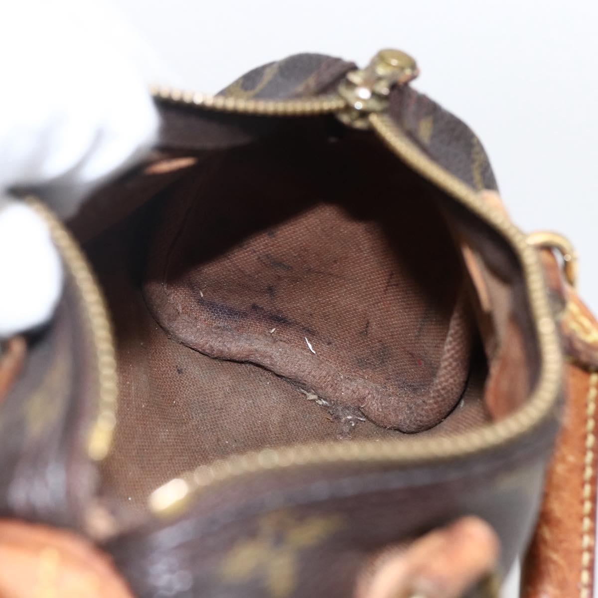 LOUIS VUITTON Monogram Mini Speedy Hand Bag M41534 LV Auth bs33018