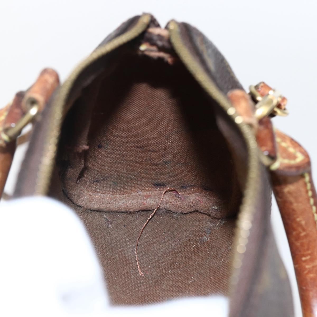 LOUIS VUITTON Monogram Mini Speedy Hand Bag M41534 LV Auth bs33018