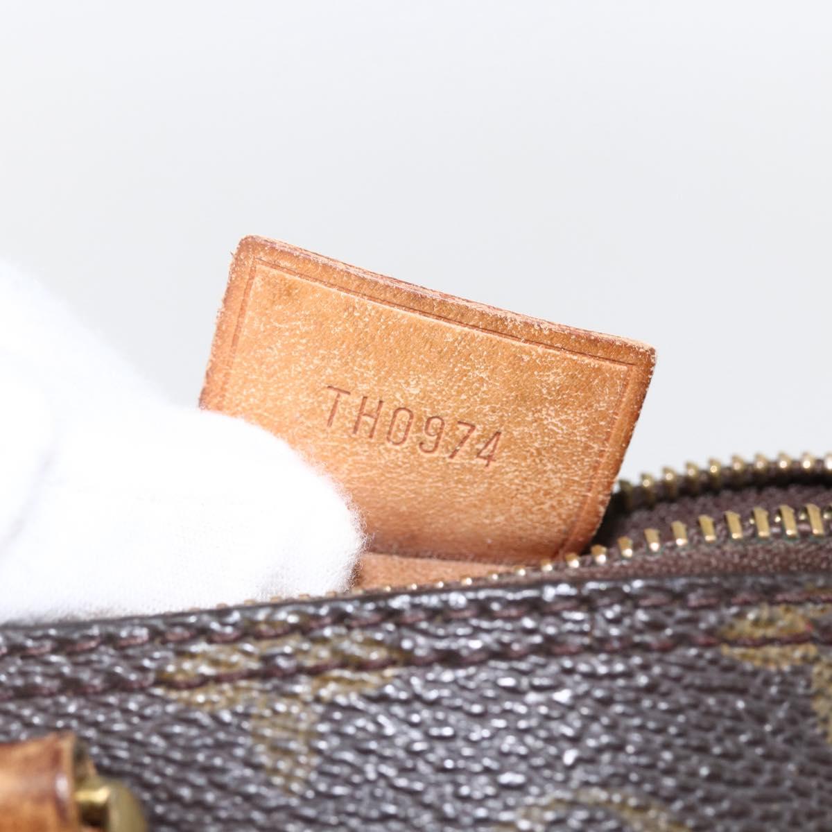 LOUIS VUITTON Monogram Mini Speedy Hand Bag M41534 LV Auth bs33018