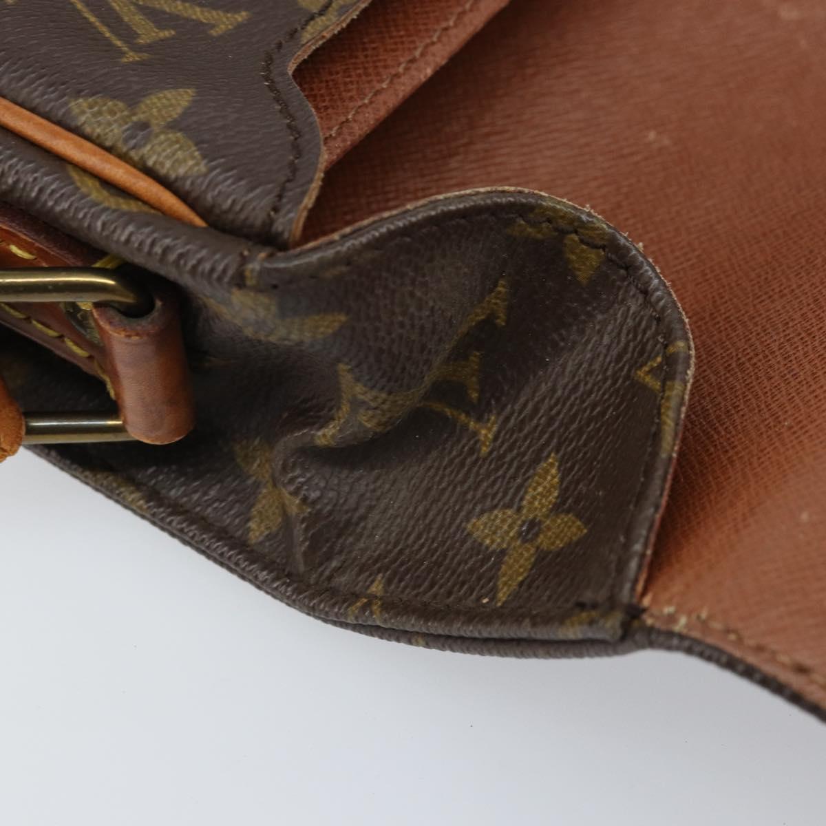 LOUIS VUITTON Monogram Cartouchiere MM Shoulder Bag M51253 LV Auth bs33026