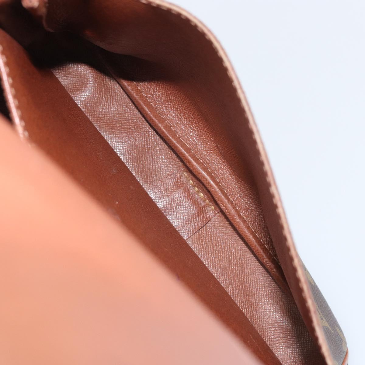 LOUIS VUITTON Monogram Cartouchiere MM Shoulder Bag M51253 LV Auth bs33026