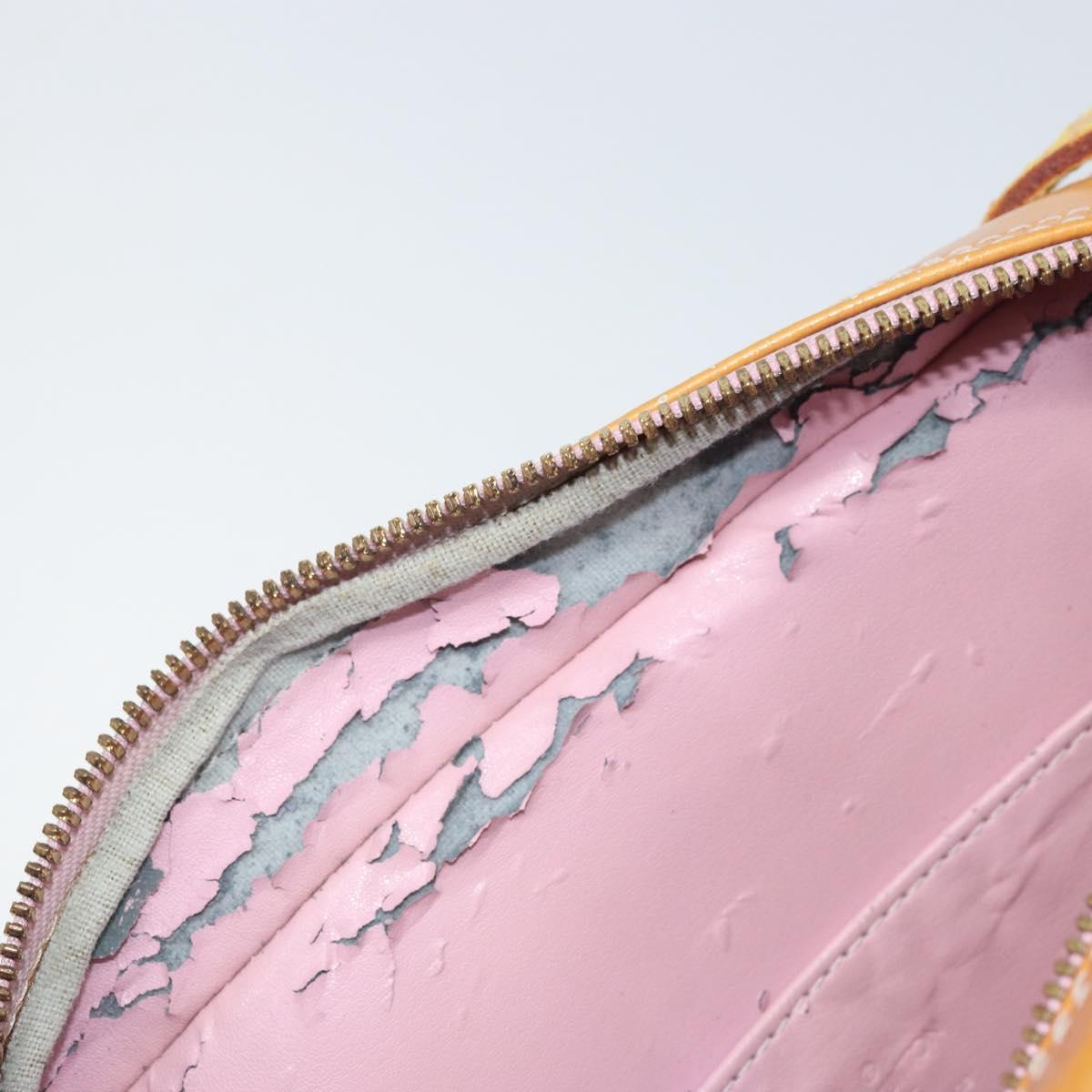 LOUIS VUITTON Vernis Marley Backpack Marshmallow Pink M91039 LV Auth bs33027