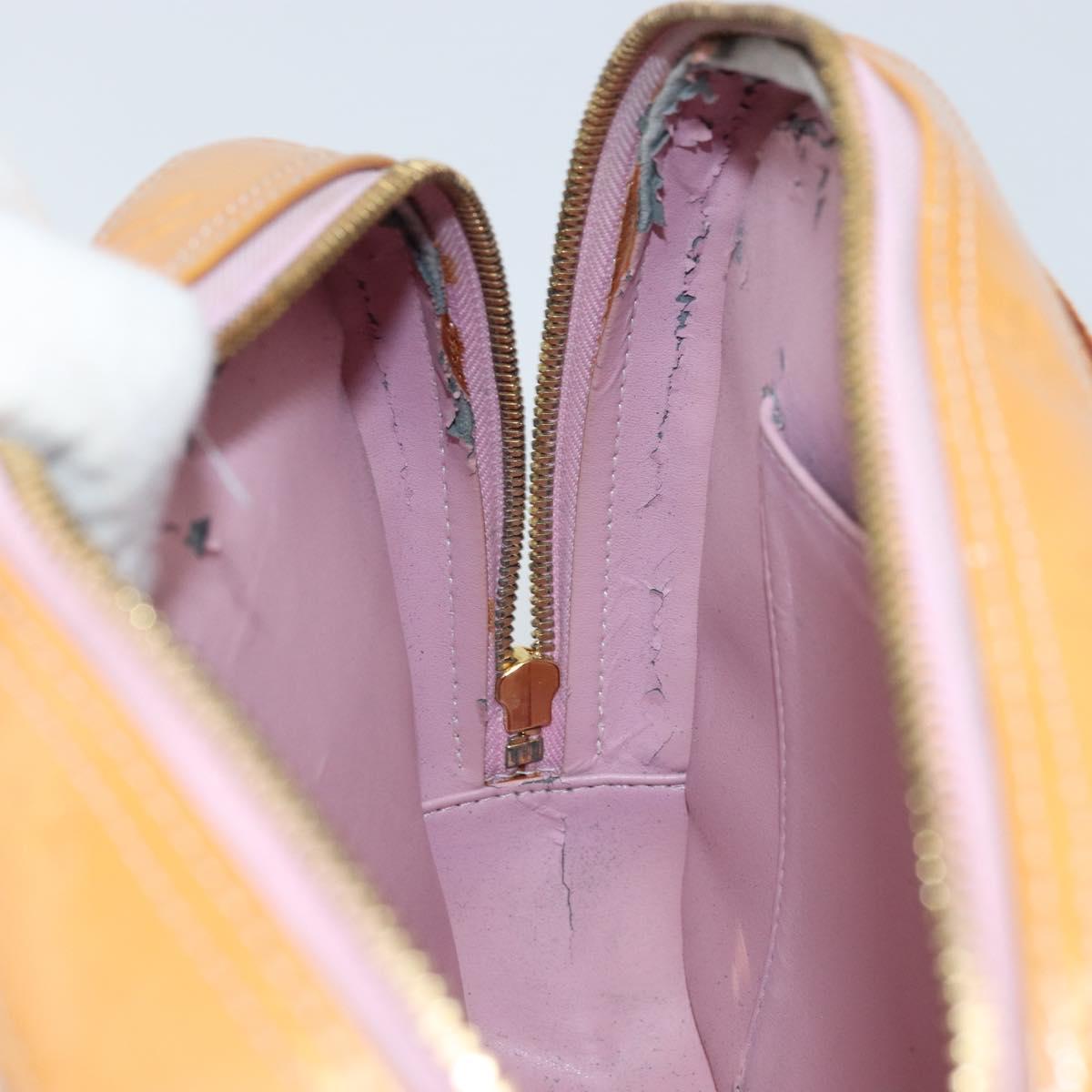 LOUIS VUITTON Vernis Marley Backpack Marshmallow Pink M91039 LV Auth bs33027