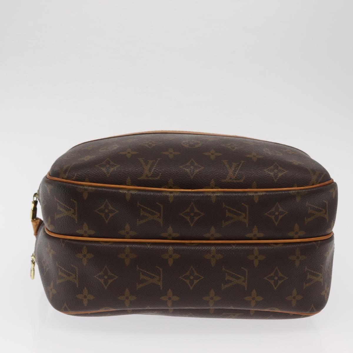 LOUIS VUITTON Monogram Reporter PM Shoulder Bag M45254 LV Auth bs33029