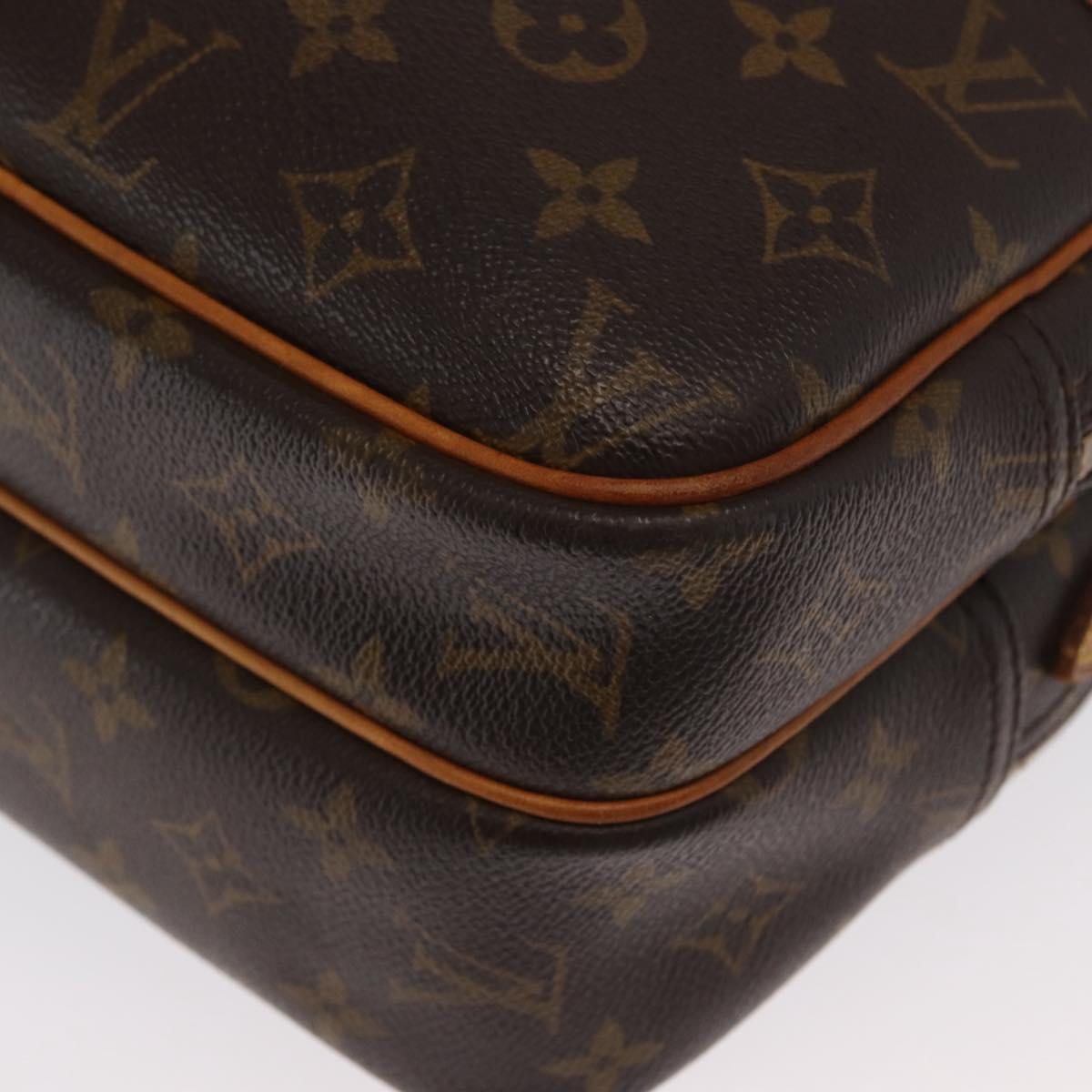 LOUIS VUITTON Monogram Reporter PM Shoulder Bag M45254 LV Auth bs33029
