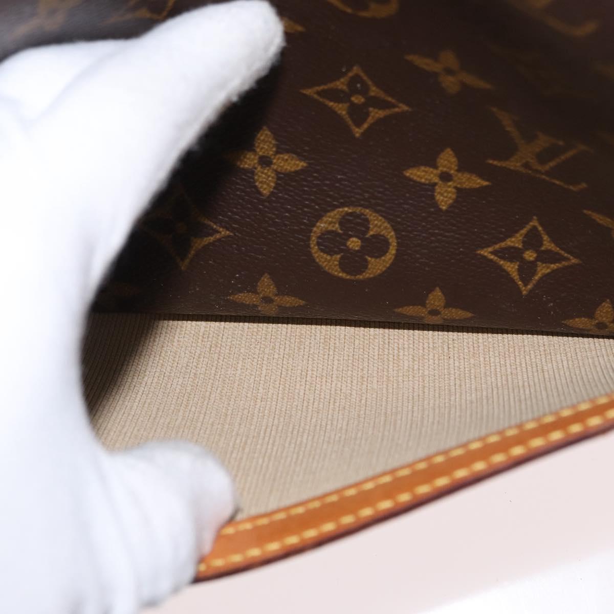 LOUIS VUITTON Monogram Reporter PM Shoulder Bag M45254 LV Auth bs33029
